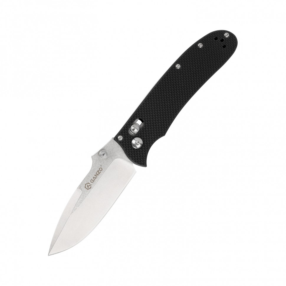 GANZO FIREBIRD FB727S-BK 440C Blade G10 Handle Scales Folding Knife US  Seller