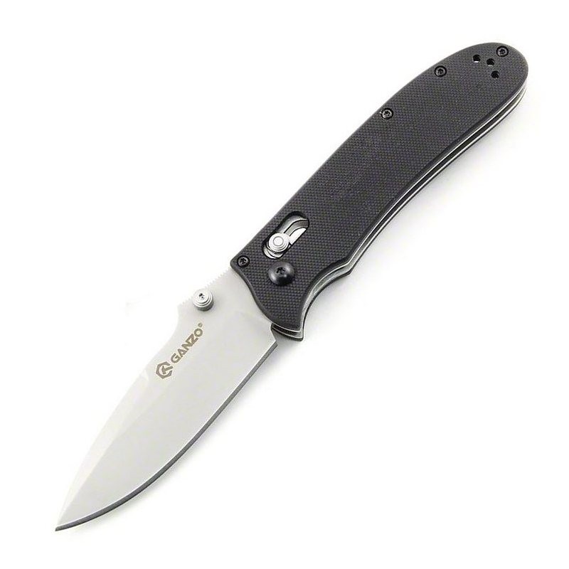 Knife Ganzo G704, Black online catalog , description of Knife  Ganzo G704, Black, characteristics Knife Ganzo G704, Black