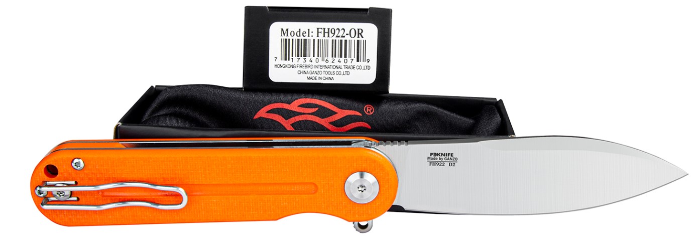 Knife Firebird by Ganzo FH922-OR Orange online catalog ,  description of Knife Firebird by Ganzo FH922-OR Orange, characteristics  Knife Firebird by Ganzo FH922-OR Orange