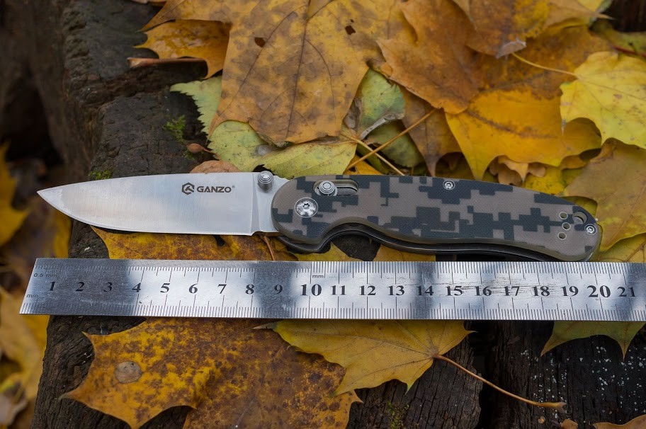 CUCHILLO GANZO G727M-GR - GANZO - Tienda de Airsoft, replicas y ropa  militar con stock real .