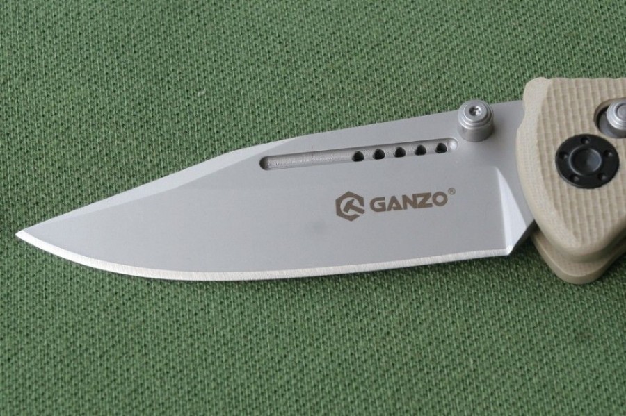Knife Ganzo G702 (Black, Green, Yellow)