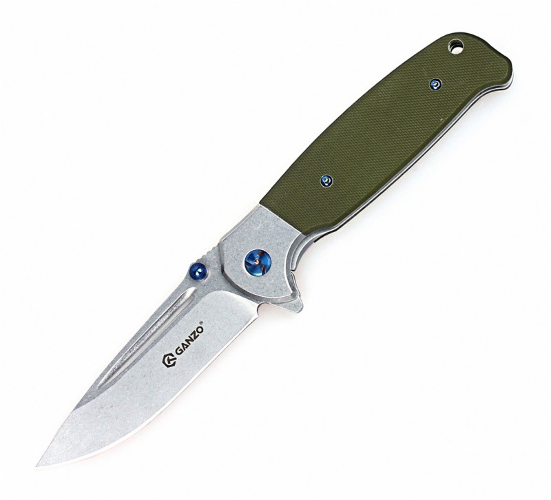 Knife Ganzo G7522 (Black, Green, Orange)
