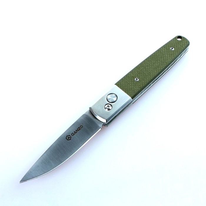 folding knife Ganzo Ganzo G7211-BK Automatic Steel 85 mm handle