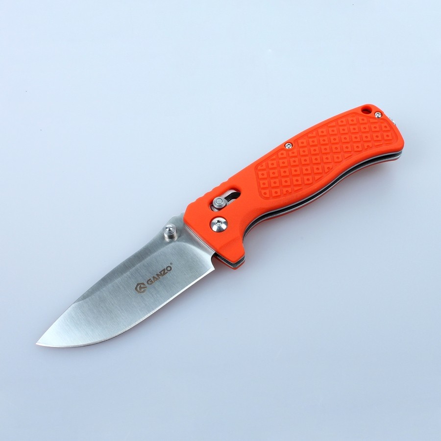 Knife Ganzo G724M (Black, Green, Orange) online catalog ,  description of Knife Ganzo G724M (Black, Green, Orange), characteristics  Knife Ganzo G724M (Black, Green, Orange)