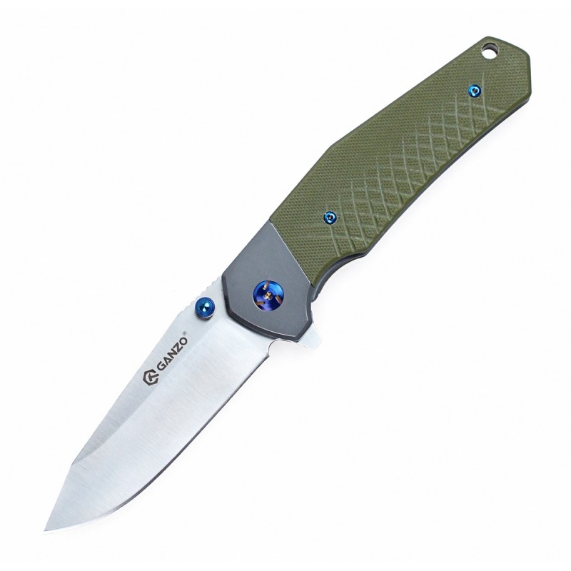Knife Ganzo G7491 (Black, Green, Orange)