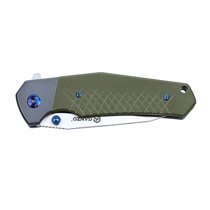 Knife Ganzo G7491 (Black, Green, Orange)