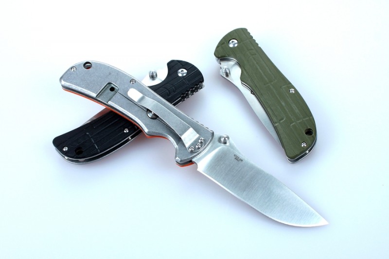 Knife Ganzo G723M (Black, Green, Orange)