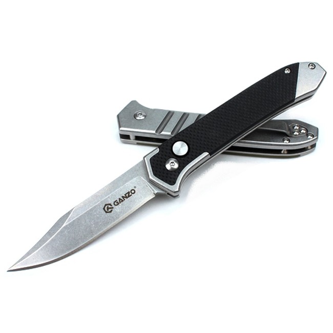 Knife Ganzo G719 (Black, Green)
