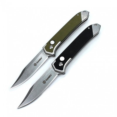 Knife Ganzo G719 (Black, Green)