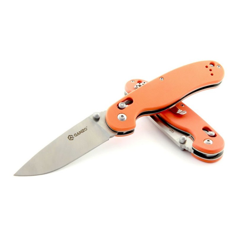 Knife Ganzo G727M (Black, Green, Orange, Сamouflage)