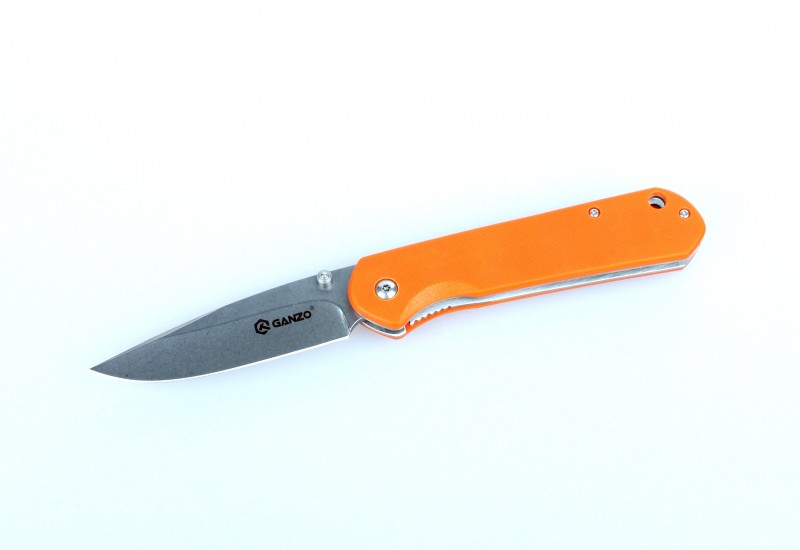 Knife Ganzo G6801 (Black, Green, Orange, Сamouflage)