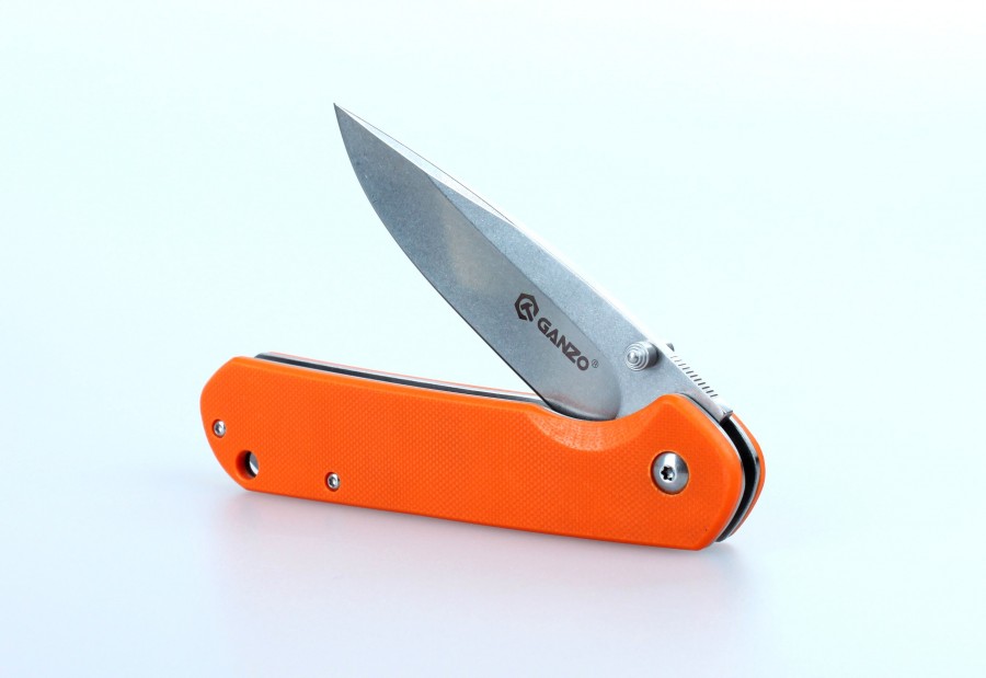 Knife Ganzo G6801 (Black, Green, Orange, Сamouflage)