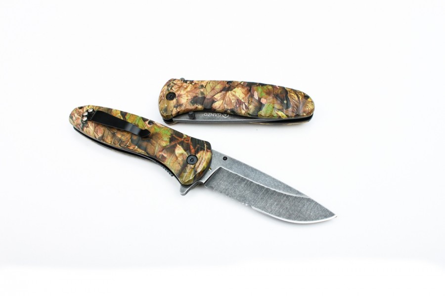 Knife Ganzo G622-CA3-4S, Brown