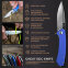 Knife Adimanti by Ganzo (SKIMEN design) Blue-9