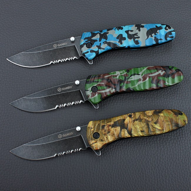 Knife Ganzo G622-CA2-4S, Green