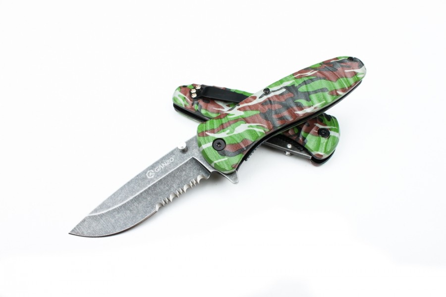Knife Ganzo G622-CA2-4S, Green