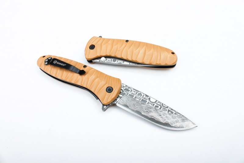 Knife Ganzo G622-DY-2, Brown