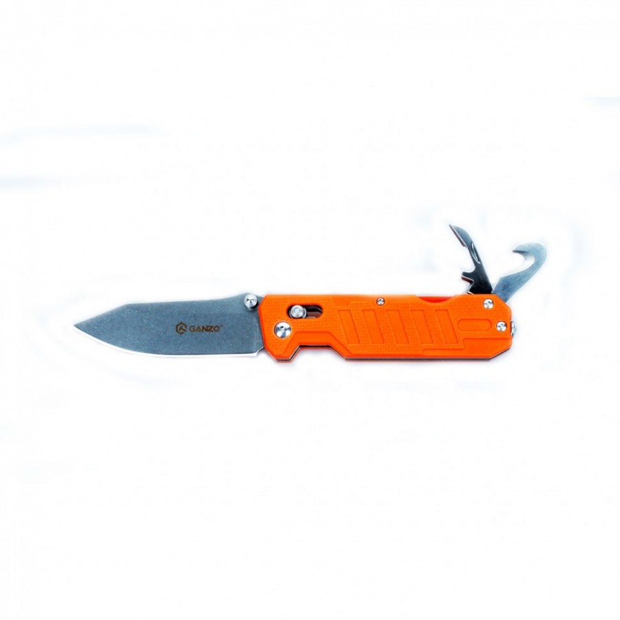 Knife Ganzo G735 (Black, Orange, Green, Black-Orange)