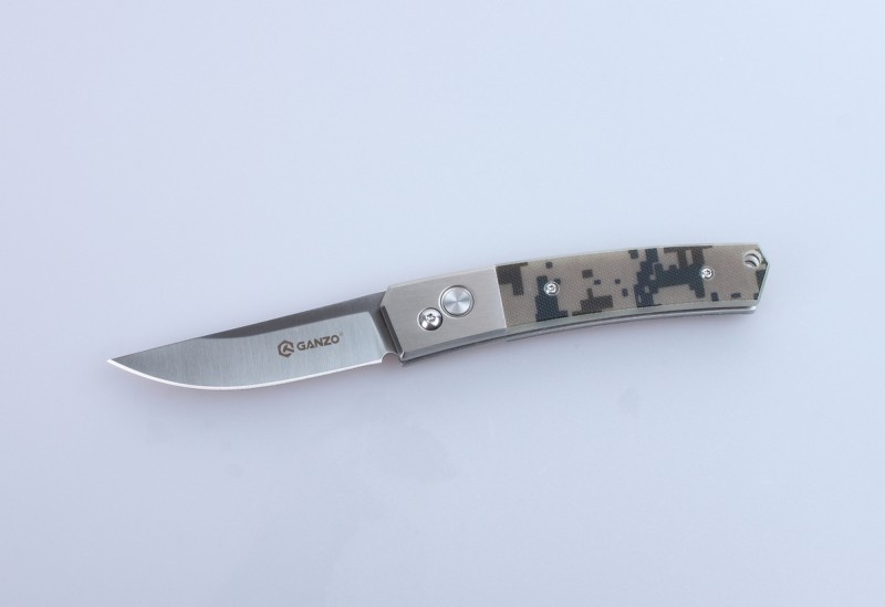 Knife Ganzo G7361 (Black, Green, Camouflage)