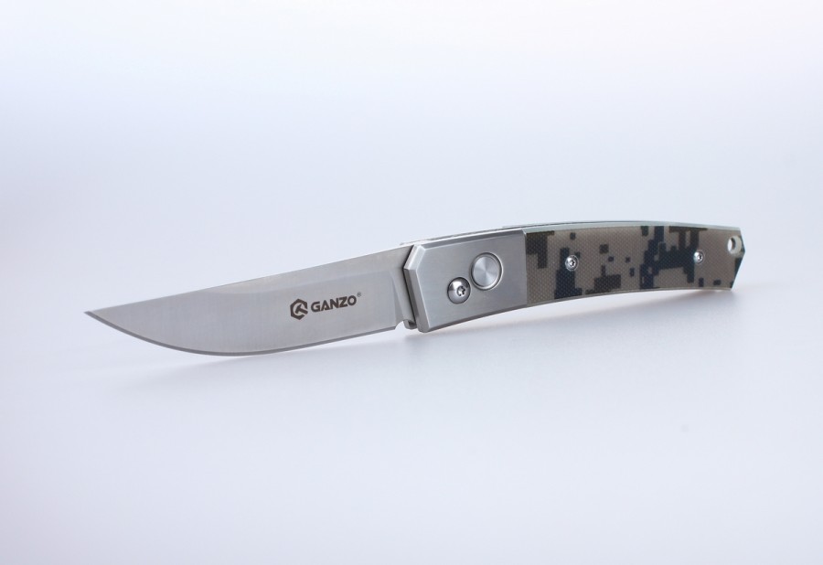 Knife Ganzo G7361 (Black, Green, Camouflage)