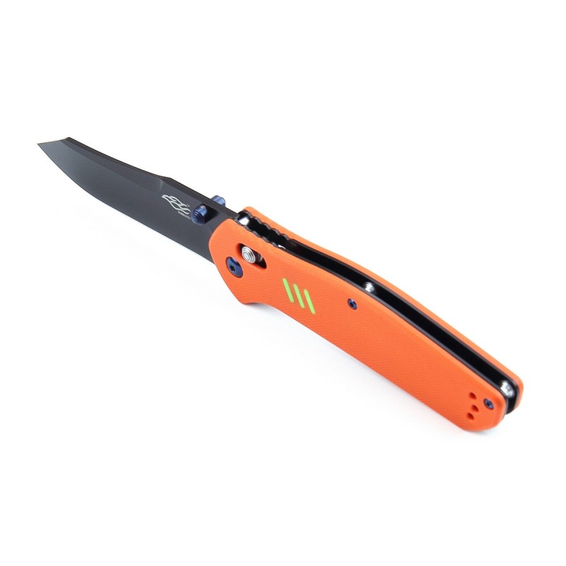 Knife Firebird F7563 (Black, Green, Orange)