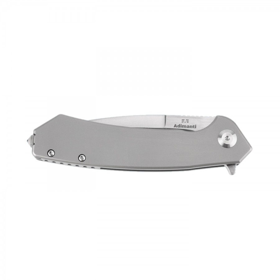 Knife Adimanti model Neformat by Ganzo (SKIMEN DESIGN) TITANIUM HANDLE S35VN