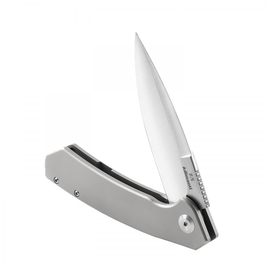 Knife Adimanti model Neformat by Ganzo (SKIMEN DESIGN) TITANIUM HANDLE S35VN