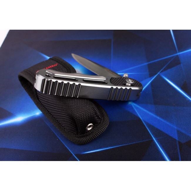 Knife Ganzo G718 (Silvery, Black, Gray)