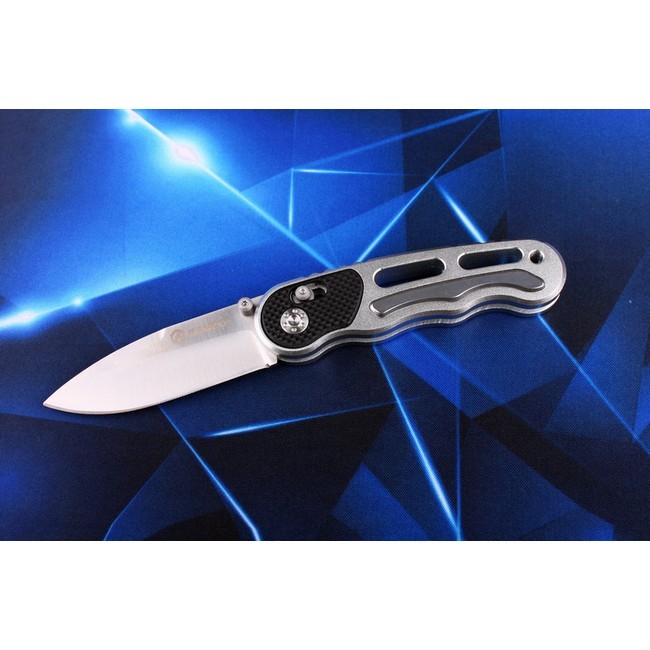 Knife Ganzo G718 (Silvery, Black, Gray)