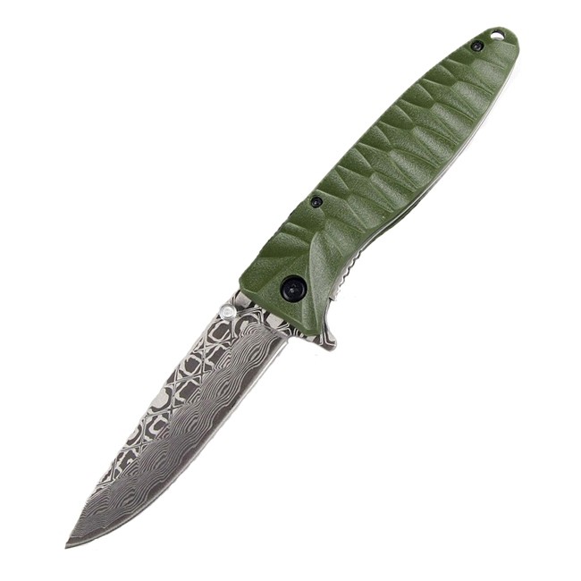 Knife Ganzo G620 (Black, Yellow, Green)