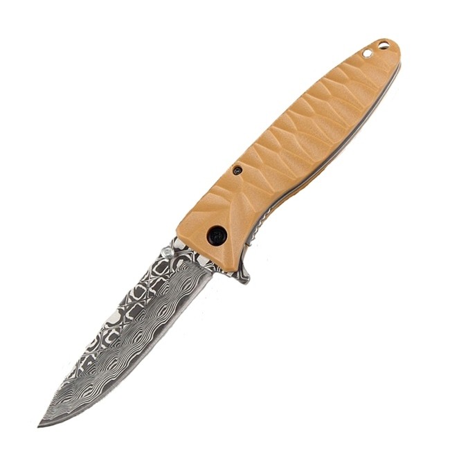 Knife Ganzo G620 (Black, Yellow, Green)