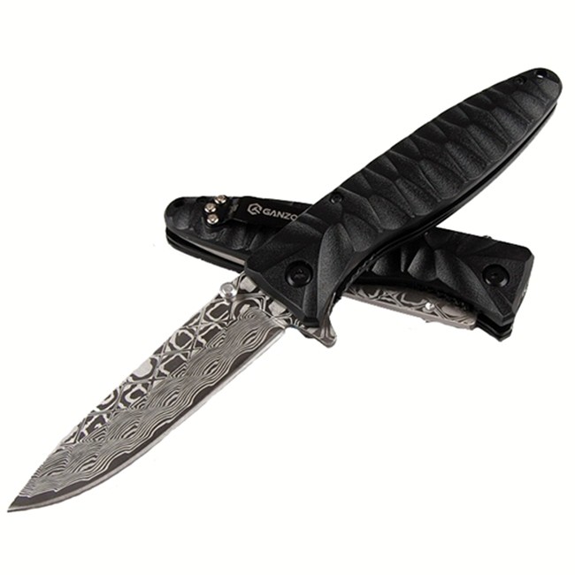 Knife Ganzo G620 (Black, Yellow, Green)
