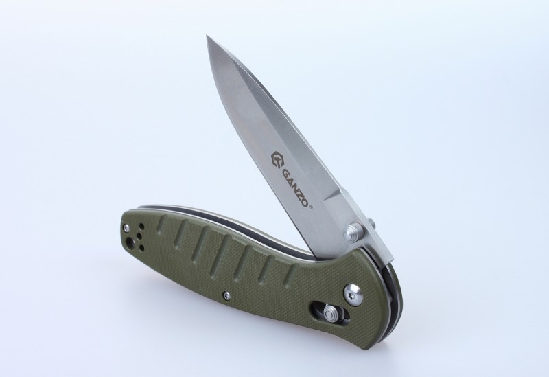 Knife Ganzo G738 (Black, Green, Orange)