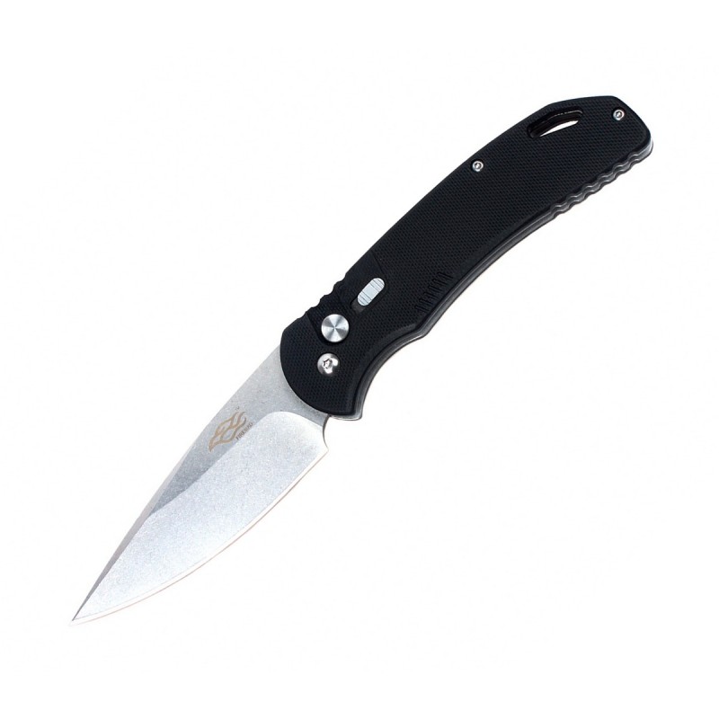 Knife Firebird F7582 (Black, Orange, Green)