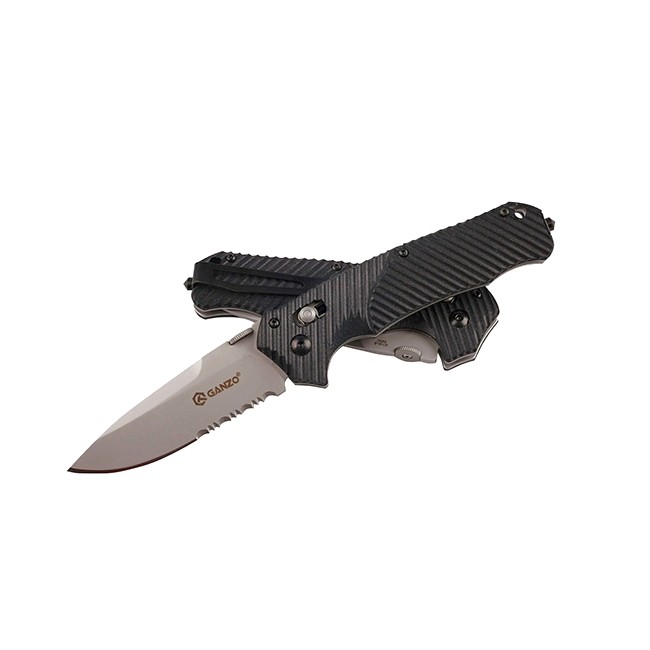 Knife Ganzo G716, Partially Serrated