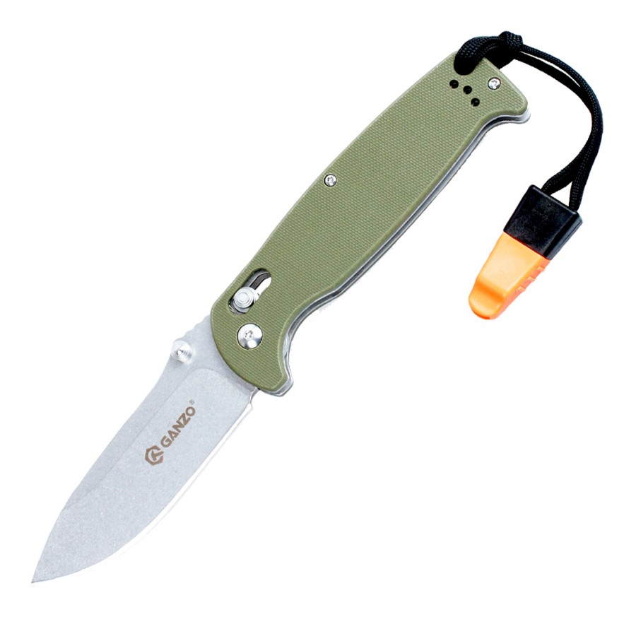 Knife Ganzo G7412-WS (Black, Green, Orange)