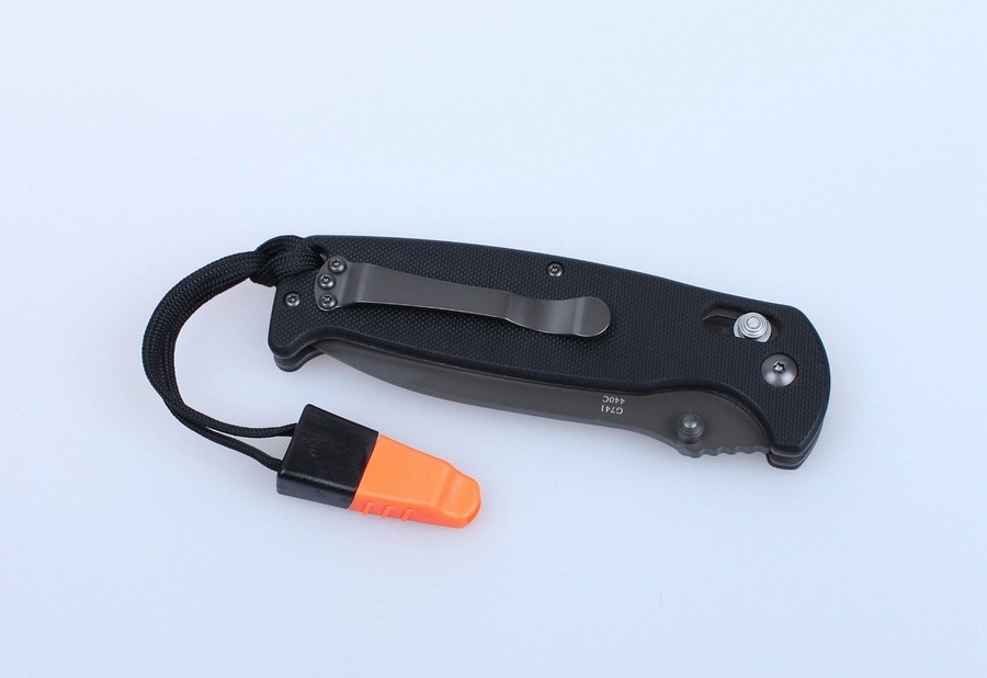 Knife Ganzo G7413-WS (Black, Orange)