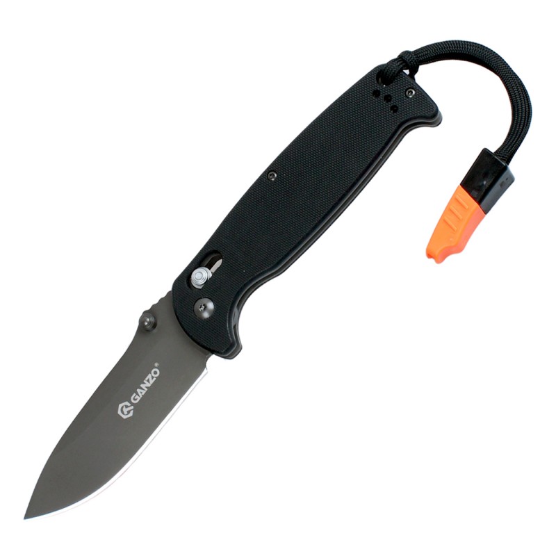 Knife Ganzo G7413-WS (Black, Green, Orange)