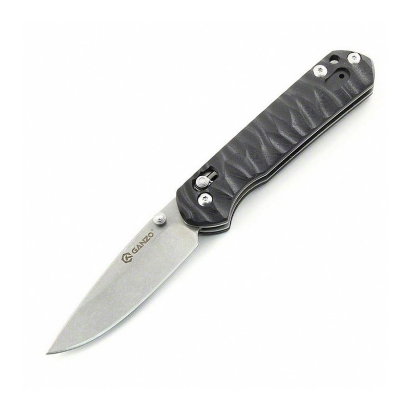 Knife Ganzo G717 (Black, Yellow, Orange)