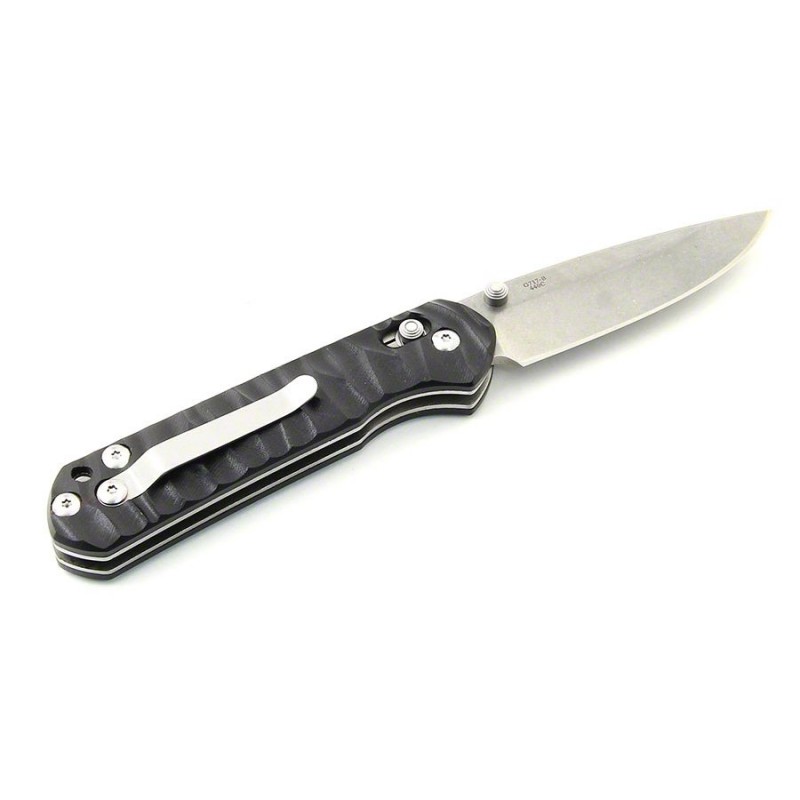 Knife Ganzo G717 (Black, Yellow, Orange)