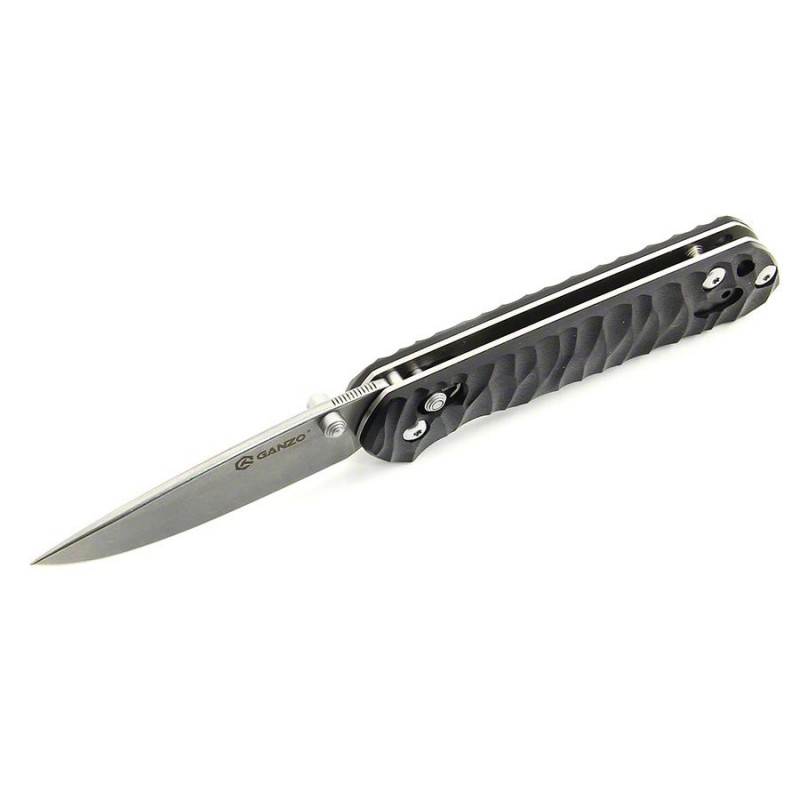 Knife Ganzo G717 (Black, Yellow, Orange)