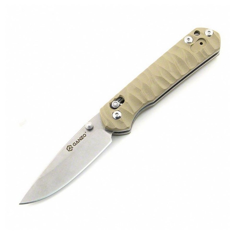 Knife Ganzo G717 (Black, Yellow, Orange)