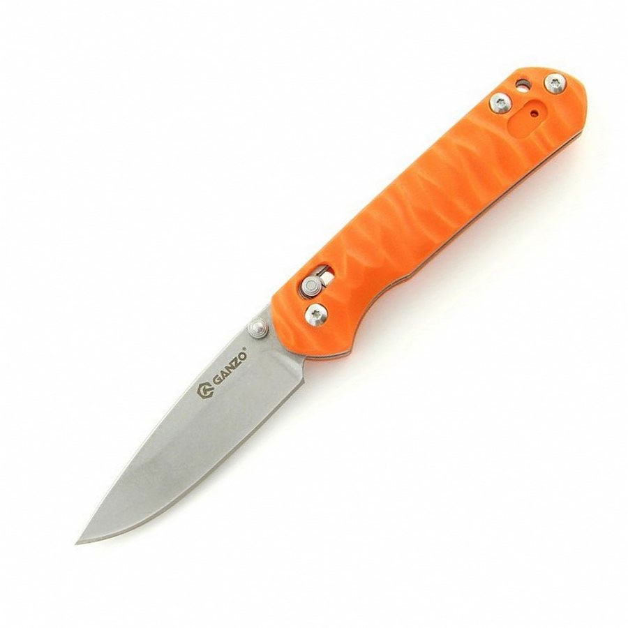 Knife Ganzo G717 (Black, Yellow, Orange)