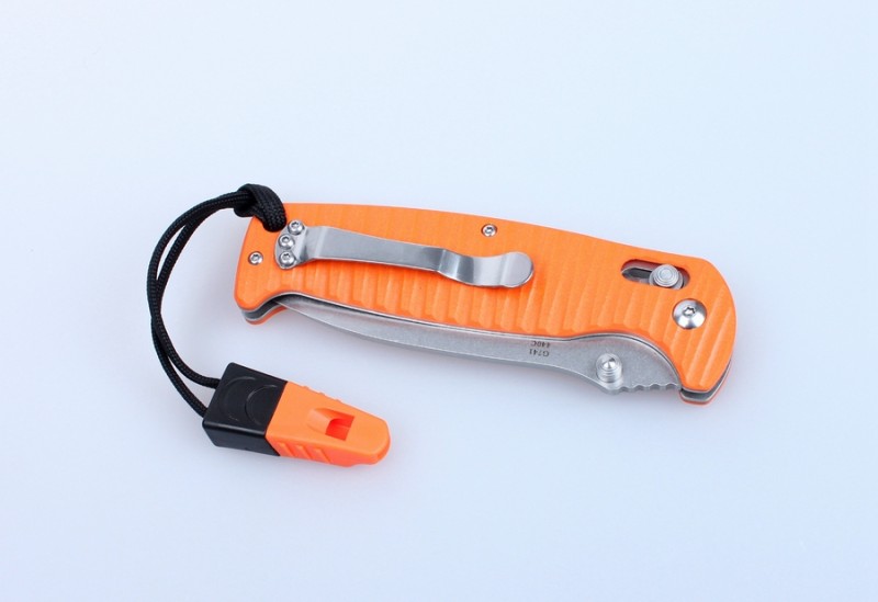 Knife Ganzo G7412P-WS (Black, Orange)