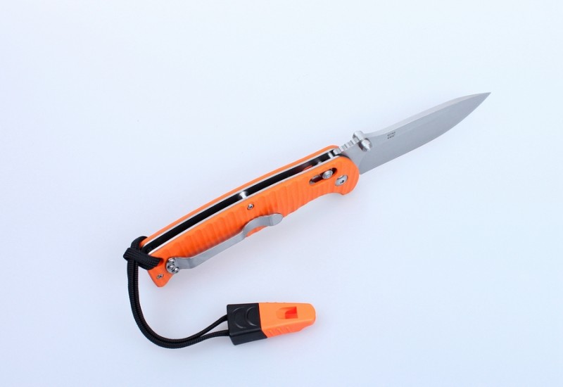 Knife Ganzo G7412P-WS (Black, Orange)