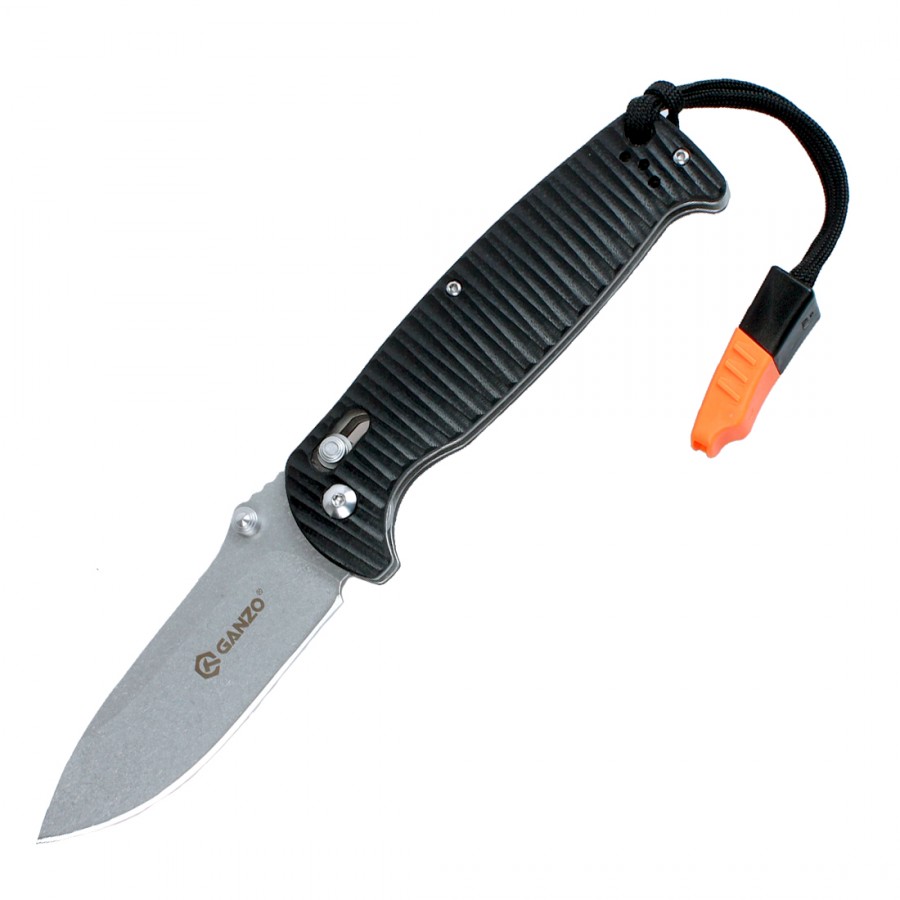 Knife Ganzo G7412P-WS (Black, Orange) online catalog ,  description of Knife Ganzo G7412P-WS (Black, Orange), characteristics Knife  Ganzo G7412P-WS (Black, Orange)