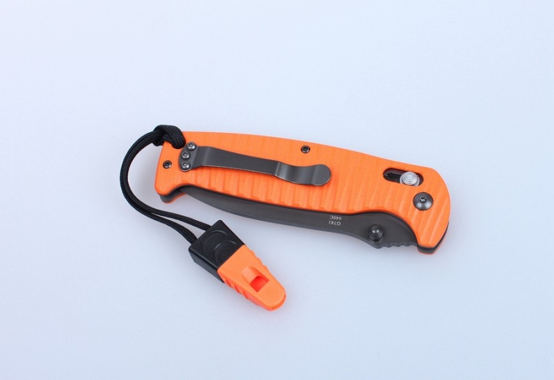 Knife Ganzo G7413P-WS (Black, Orange)