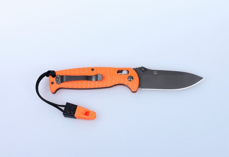 Knife Ganzo G7413P-WS (Black, Orange)