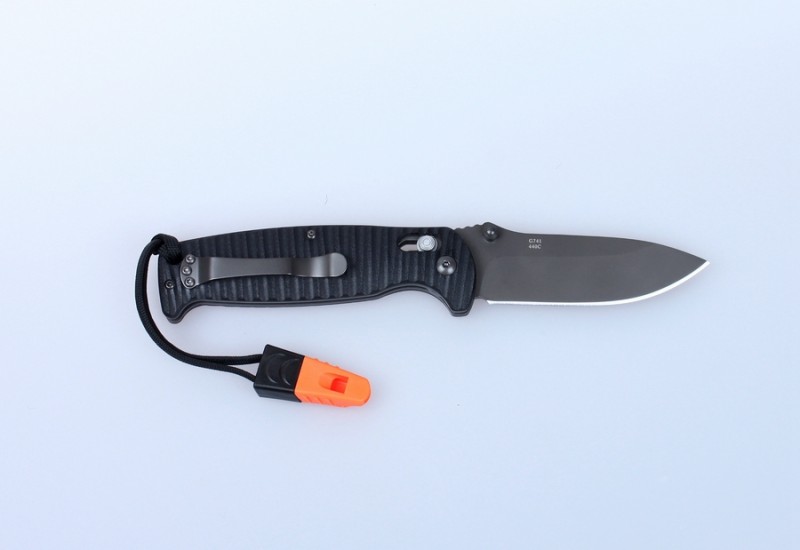 Knife Ganzo G7413P-WS (Black, Orange)