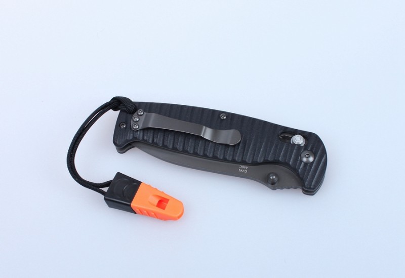 Knife Ganzo G7413P-WS (Black, Orange)